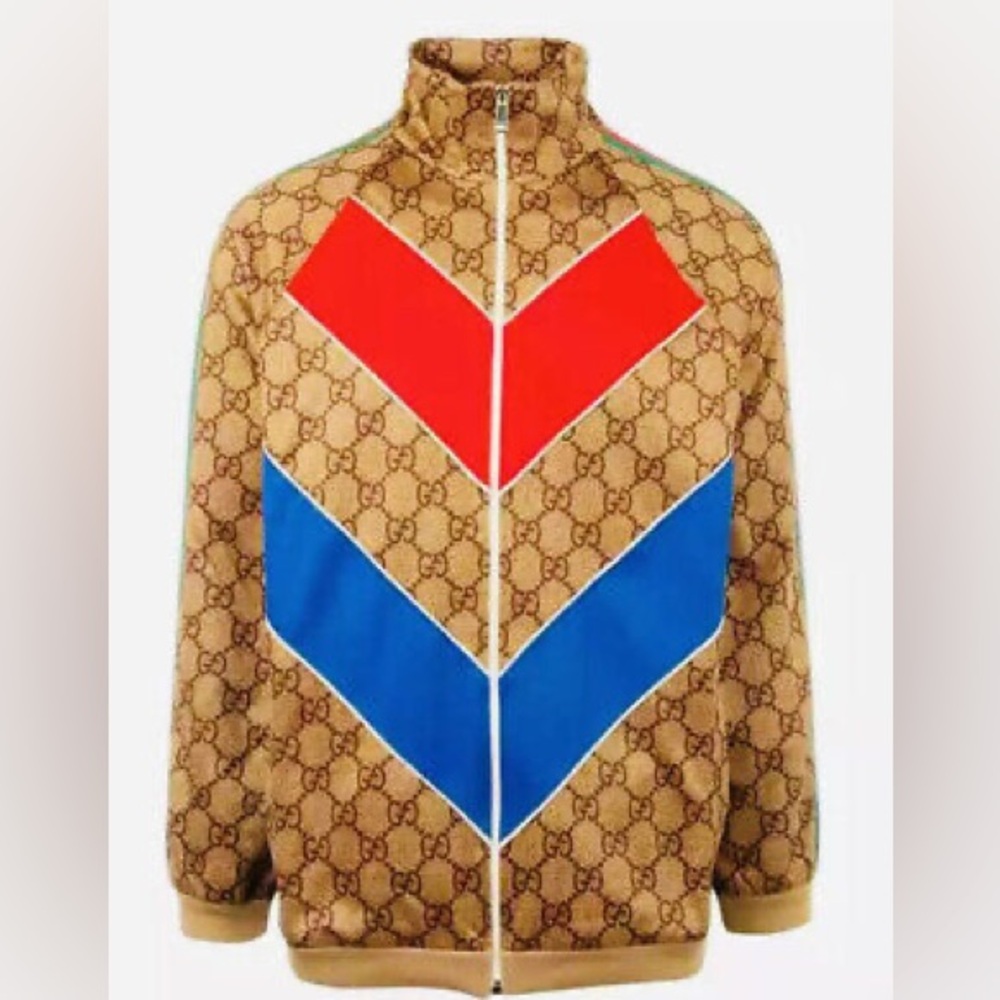 NWT Gucci Logo Technical Jacket